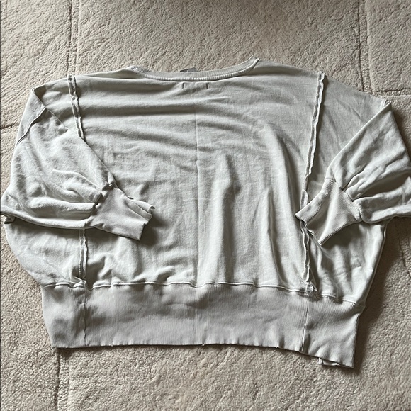 We The Free Camden Sweatshirt In Grey Opal - Picture 8 of 8